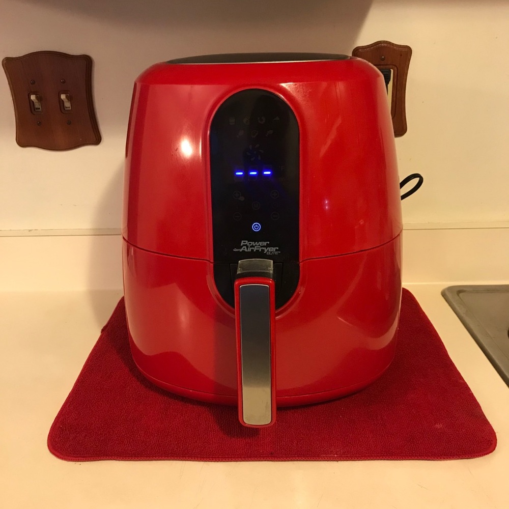*SOLD* Power Air Fryer Elite (Red) 5qt